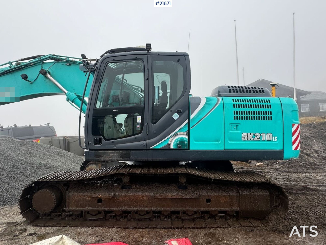 Kobelco SK210LC-10 Beltegraver m/ pusseskuffe, tilt og GPS - Pelle sur chenille: photos 4 Kobelco SK210LC-10 Beltegraver m/ pusseskuffe, tilt og GPS - Pelle sur chenille: photos 4