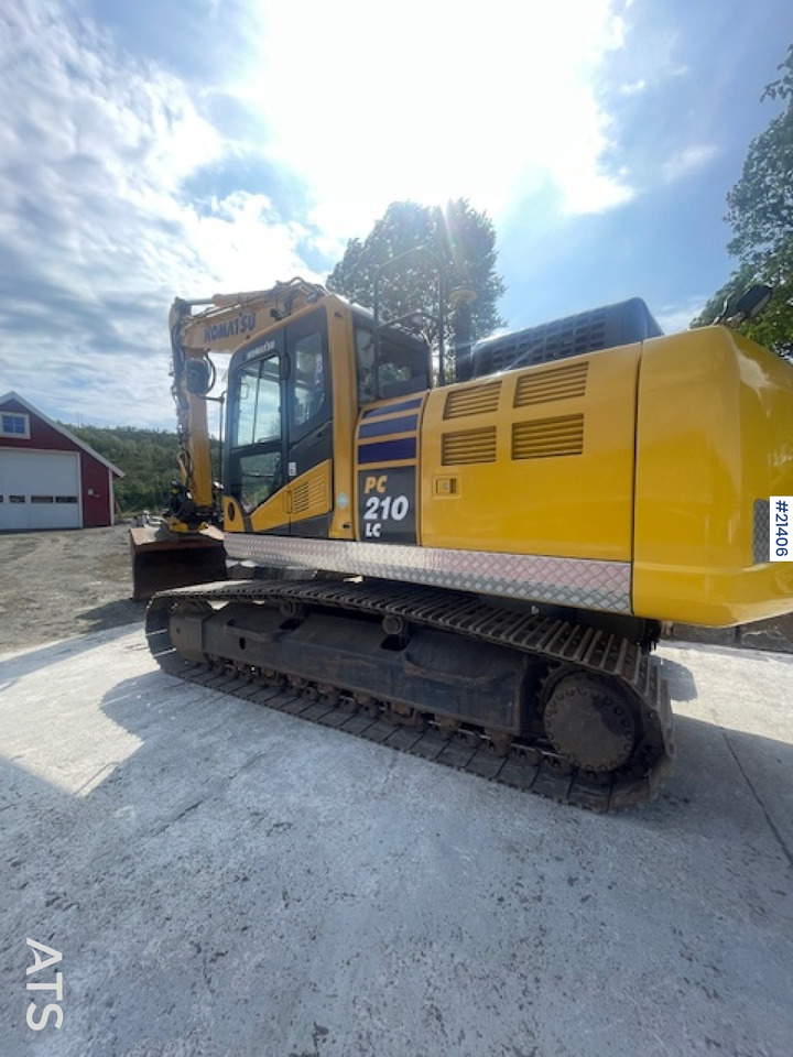 Komatsu PC210LC-11 m/Graveskuffe, pusseskuffe, rototilt og Leica gps - Pelle sur chenille: photos 5 Komatsu PC210LC-11 m/Graveskuffe, pusseskuffe, rototilt og Leica gps - Pelle sur chenille: photos 5