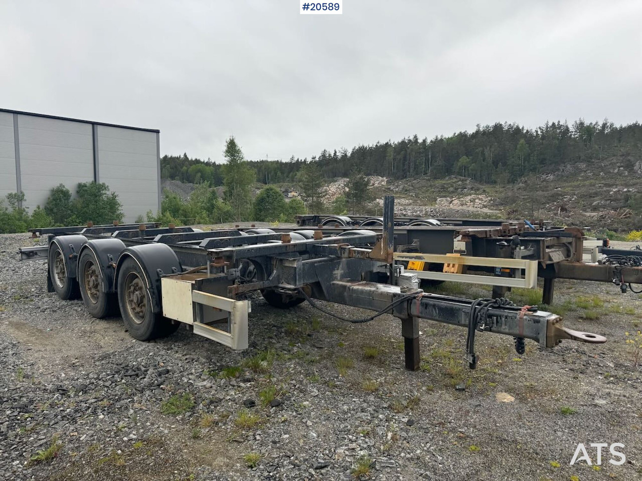 Konar Containerkjerre - Remorque porte-conteneur/ Caisse mobile: photos 3 Konar Containerkjerre - Remorque porte-conteneur/ Caisse mobile: photos 3