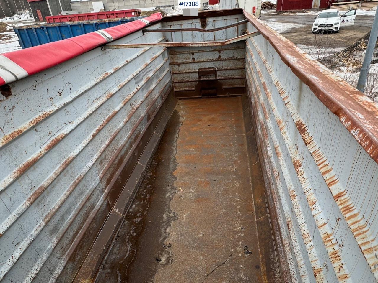 Benne ampliroll Krokcontainer m/ hydraulisk rullepresenning: photos 7