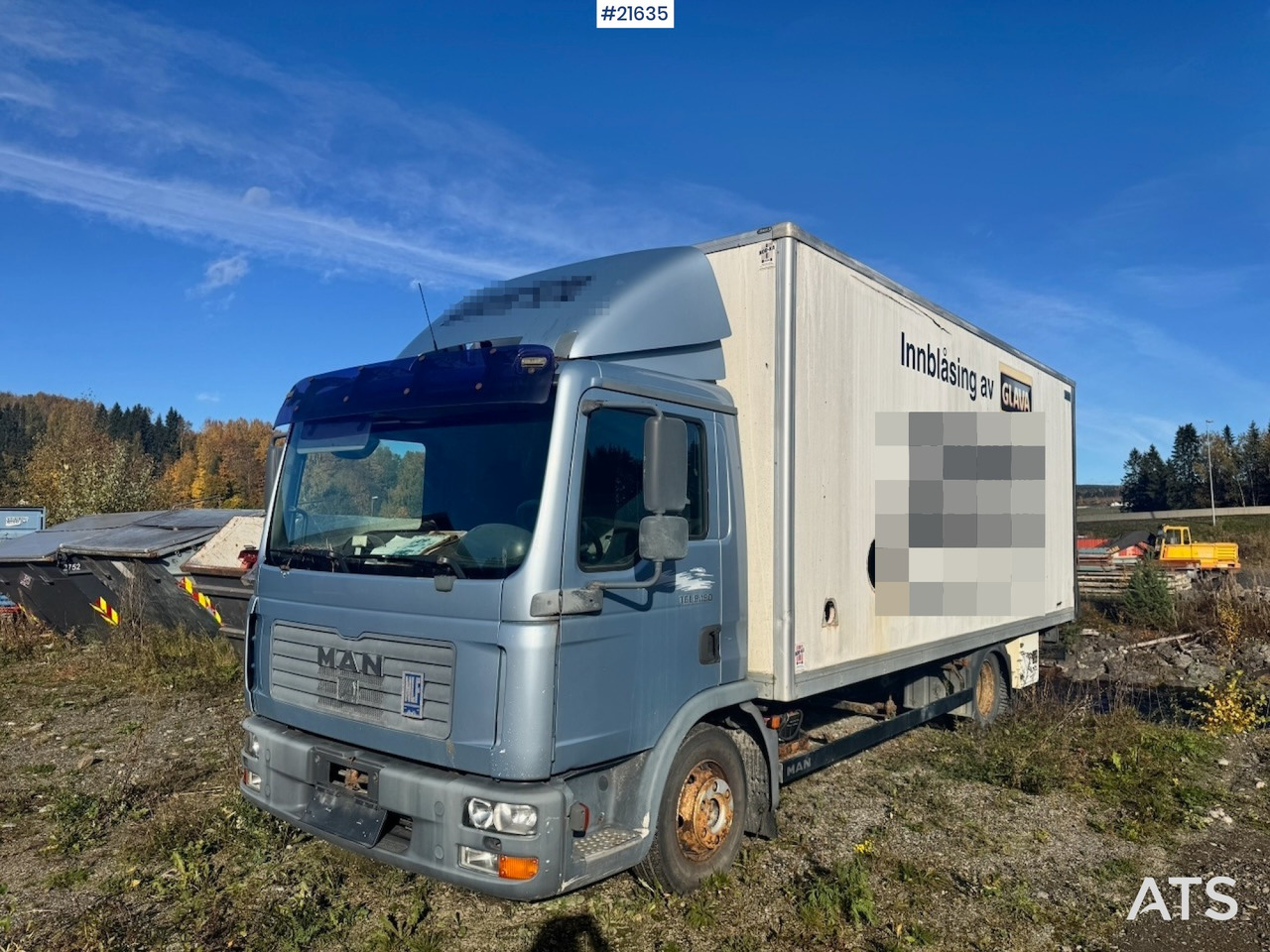MAN MAN TGL 8.180 4x2 Skapbil - Camion fourgon: photos 1 MAN MAN TGL 8.180 4x2 Skapbil - Camion fourgon: photos 1
