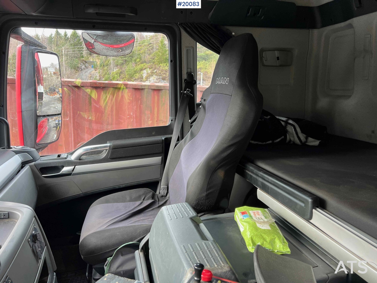 Camion benne MAN TGS 26.480: photos 20