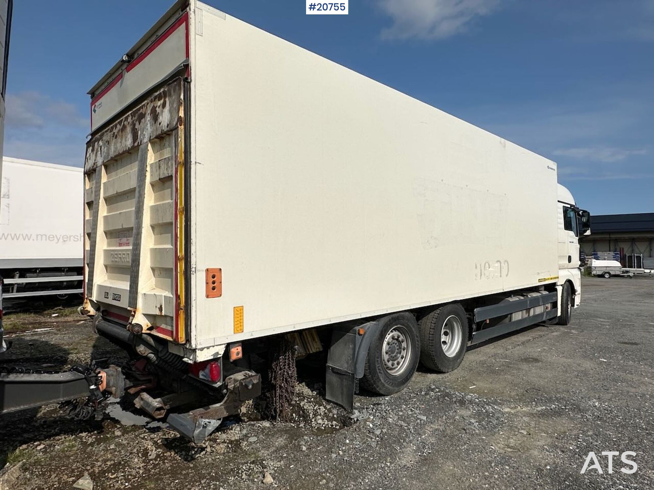 MAN TGX 26.480 - Camion fourgon: photos 3 MAN TGX 26.480 - Camion fourgon: photos 3