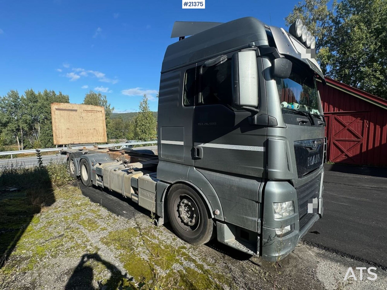 Camion porte-conteneur/ Caisse mobile MAN TGX 26.500: photos 9