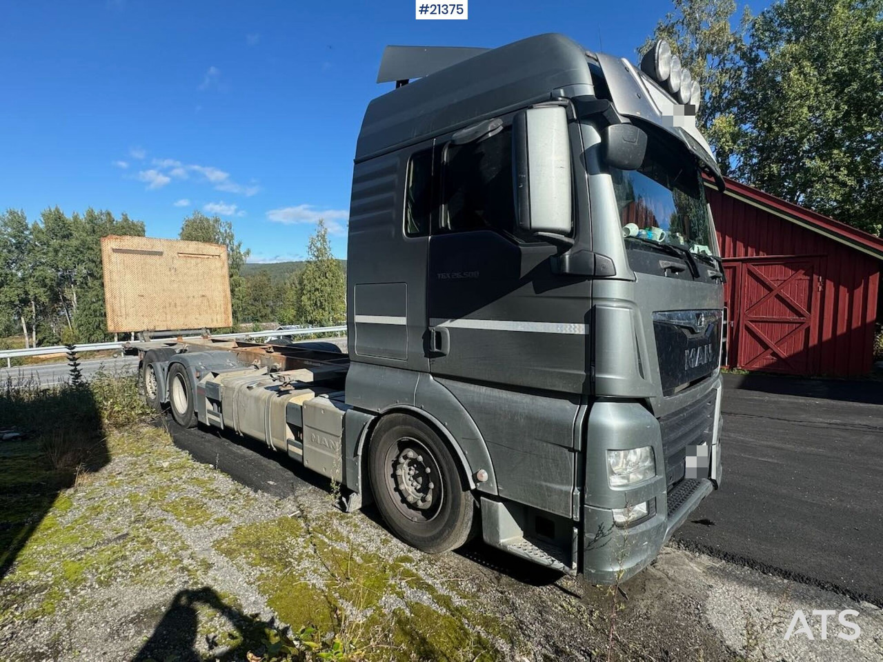 Camion porte-conteneur/ Caisse mobile MAN TGX 26.500: photos 8