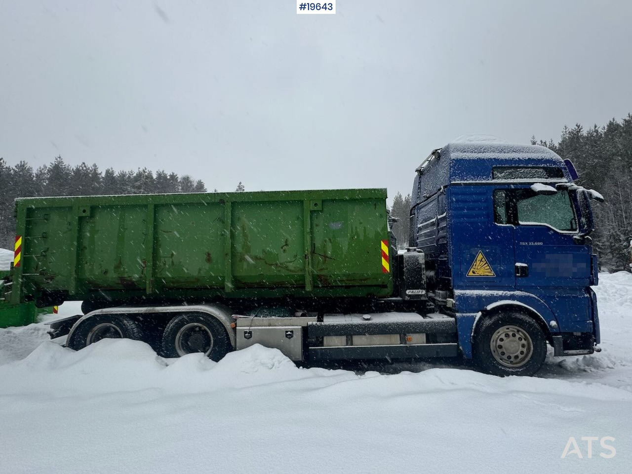 MAN TGX 33.680 - Camion ampliroll: photos 3 MAN TGX 33.680 - Camion ampliroll: photos 3