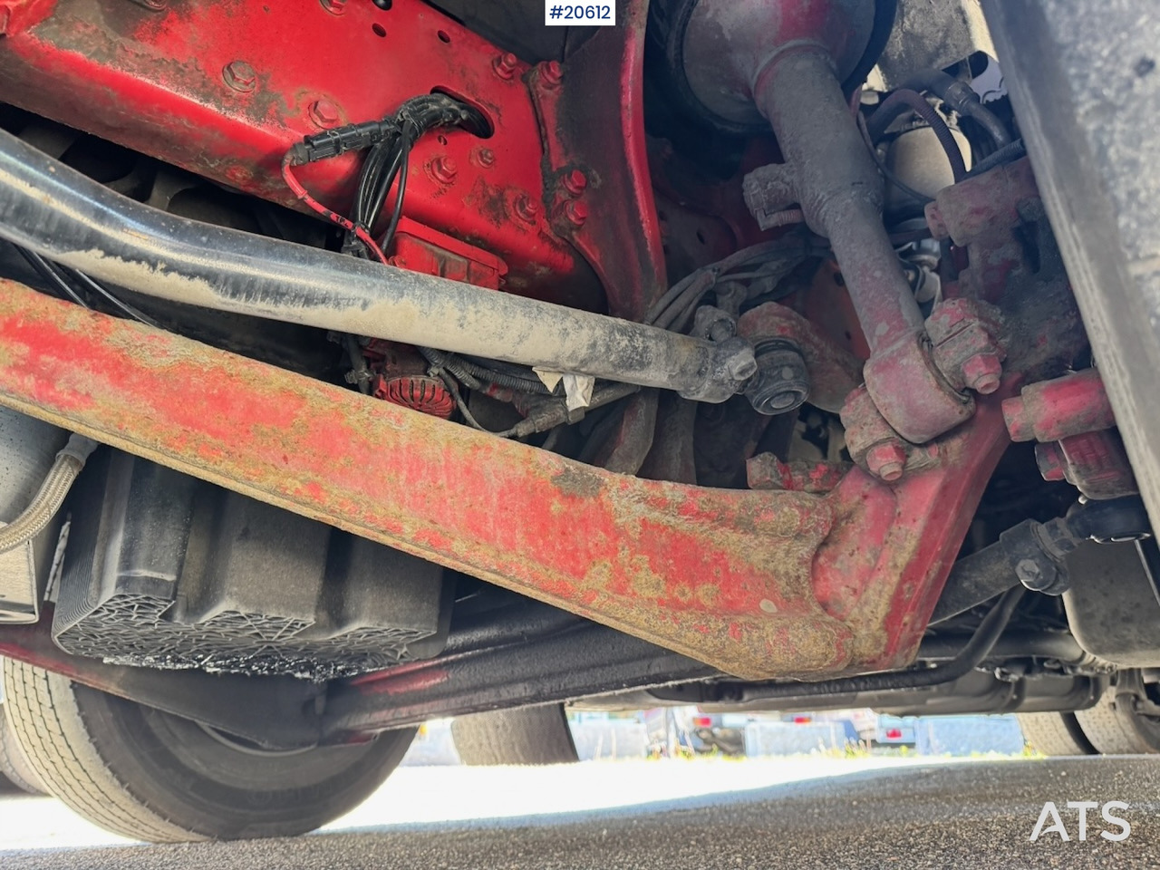 Camion plateau MAN TGX 580: photos 13 Camion plateau MAN TGX 580: photos 13