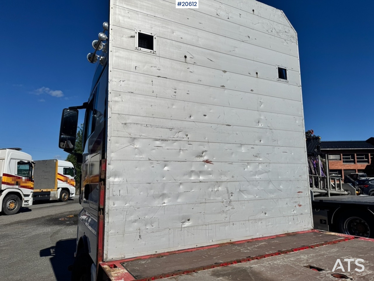 Camion plateau MAN TGX 580: photos 23 Camion plateau MAN TGX 580: photos 23