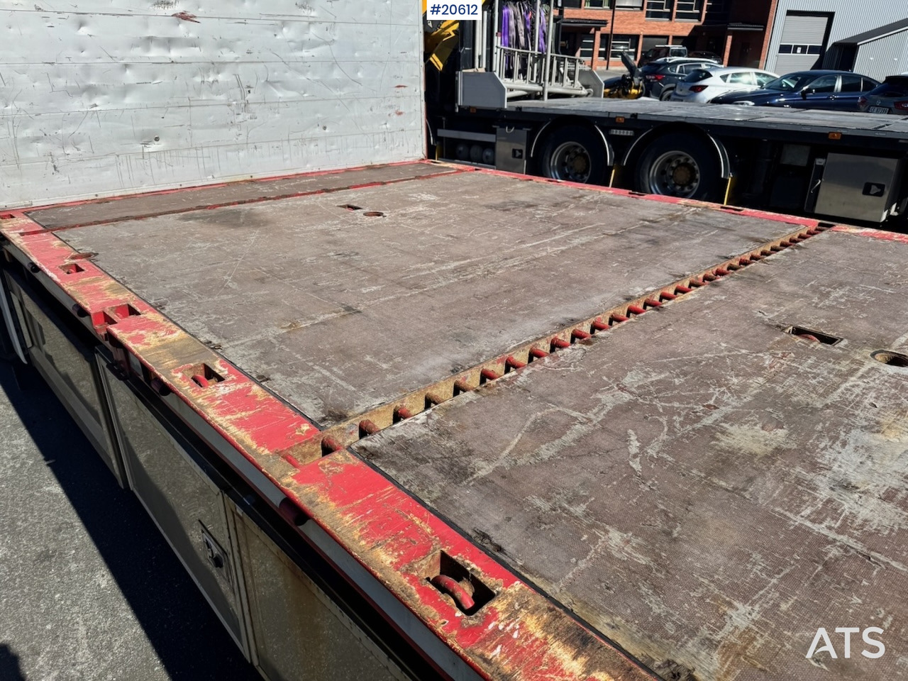 Camion plateau MAN TGX 580: photos 22 Camion plateau MAN TGX 580: photos 22