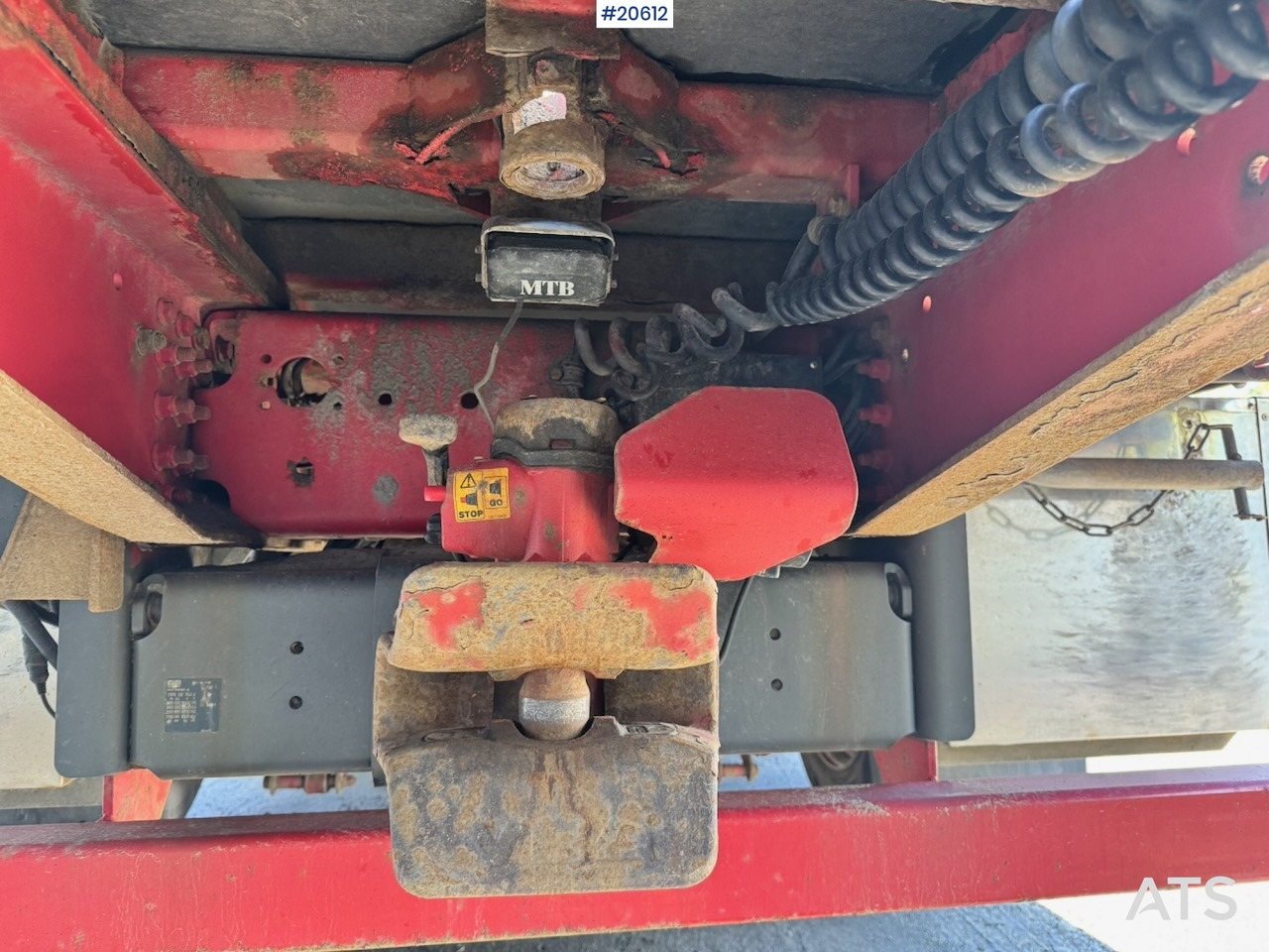 Camion plateau MAN TGX 580: photos 19 Camion plateau MAN TGX 580: photos 19