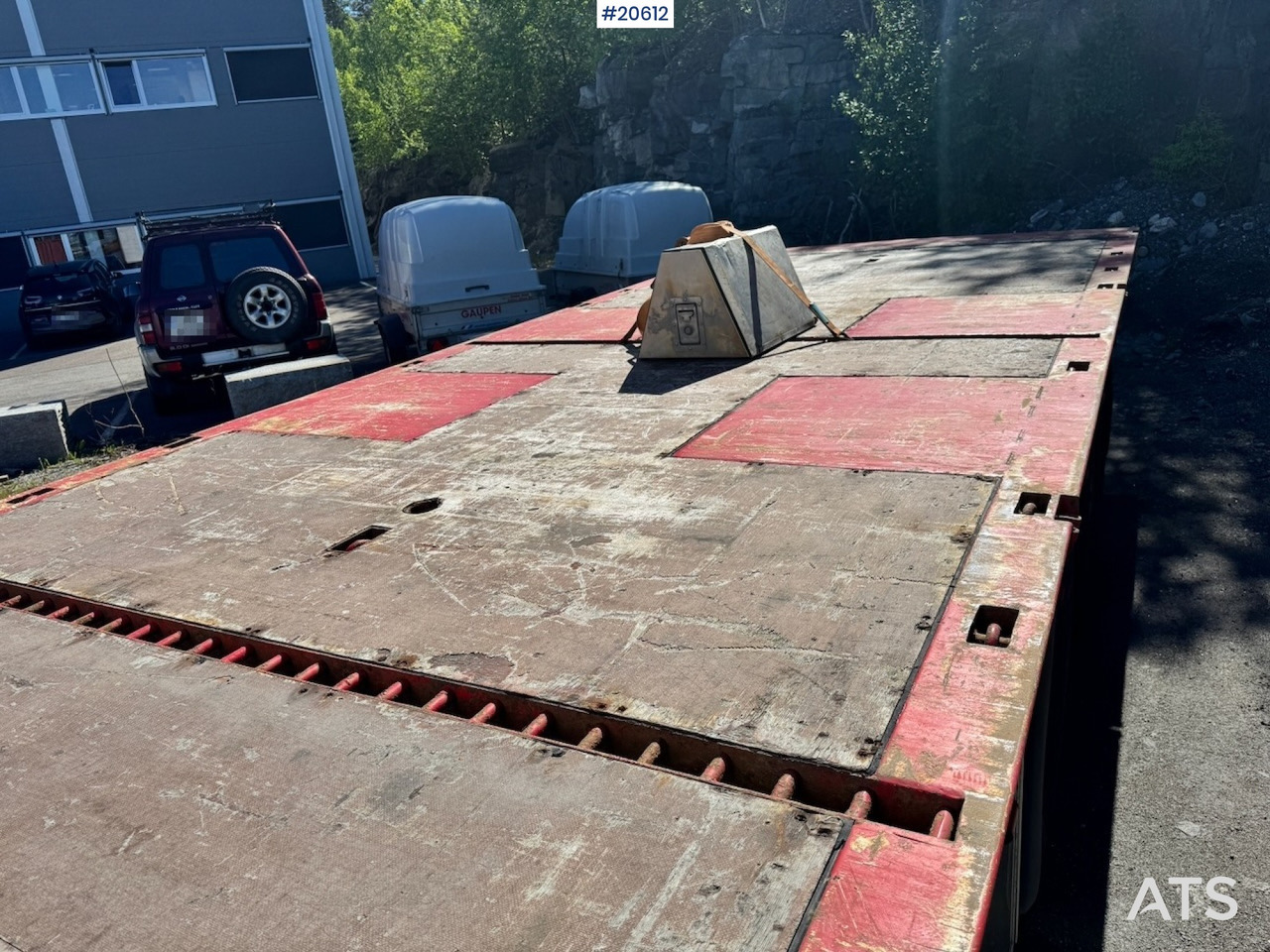 Camion plateau MAN TGX 580: photos 24 Camion plateau MAN TGX 580: photos 24