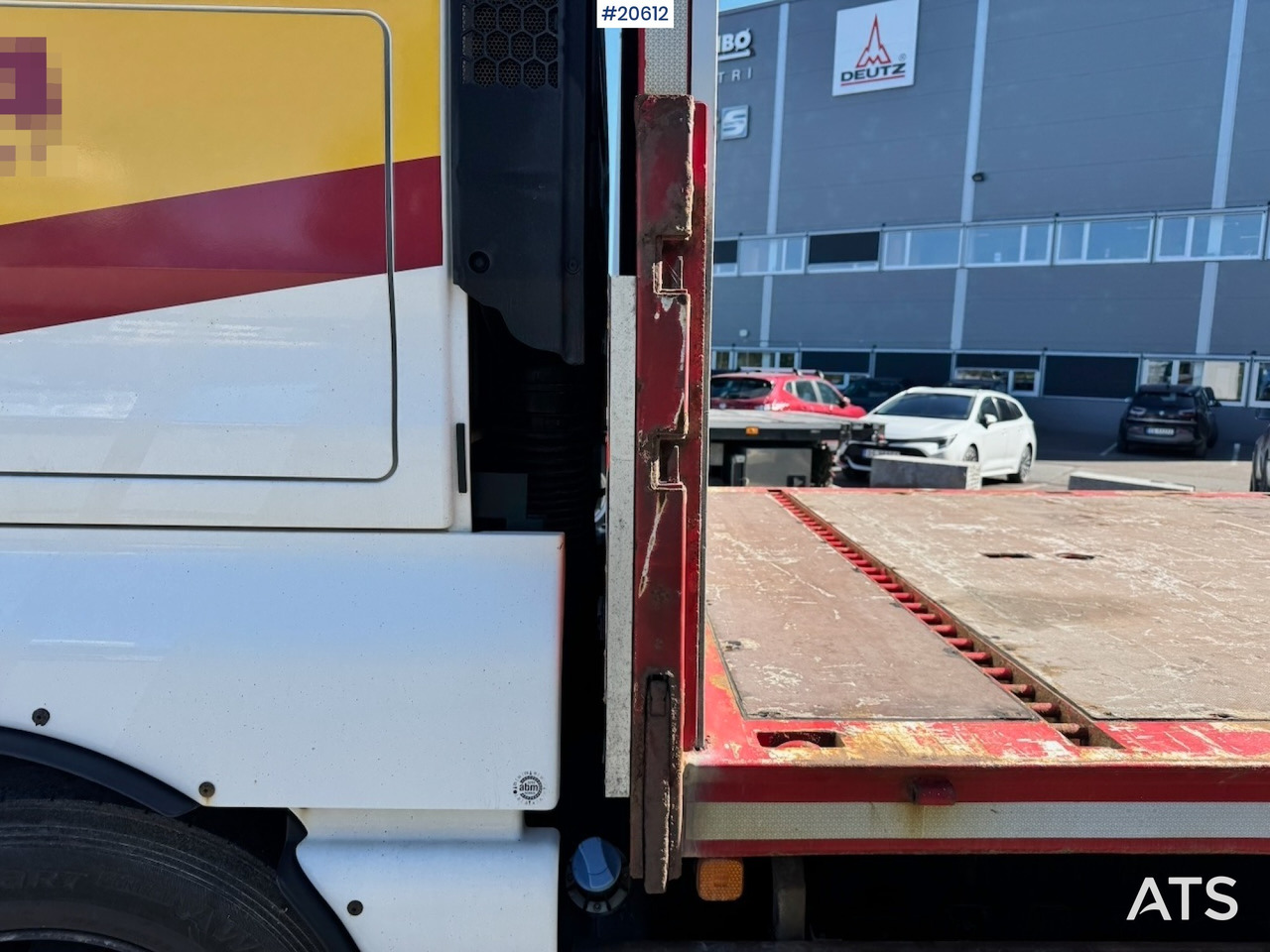 Camion plateau MAN TGX 580: photos 25 Camion plateau MAN TGX 580: photos 25