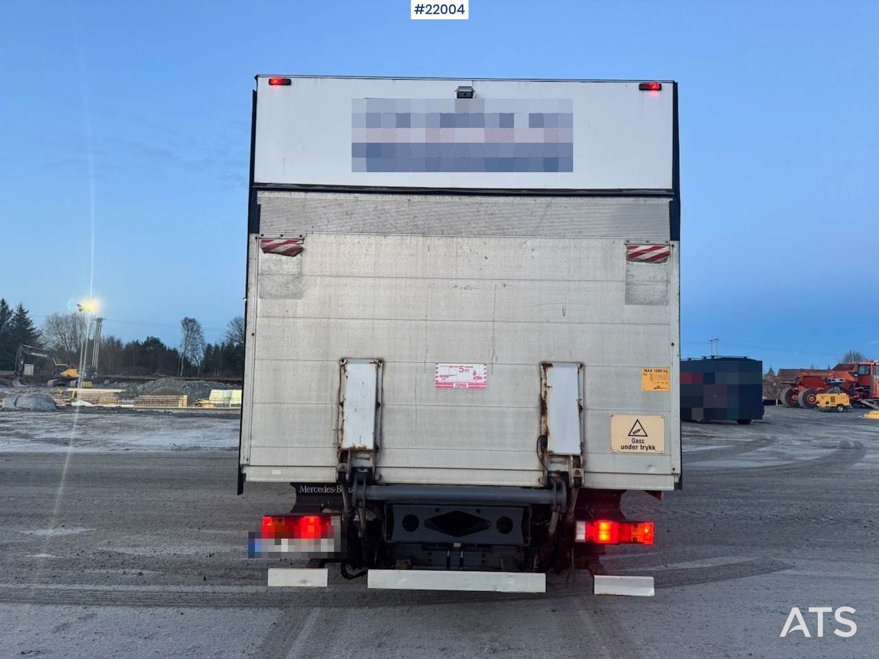 Mercedes 2012 Mercedes Atego 818 Skapbil m/ Løftelem. 140 000 km! - Camion fourgon: photos 5 Mercedes 2012 Mercedes Atego 818 Skapbil m/ Løftelem. 140 000 km! - Camion fourgon: photos 5