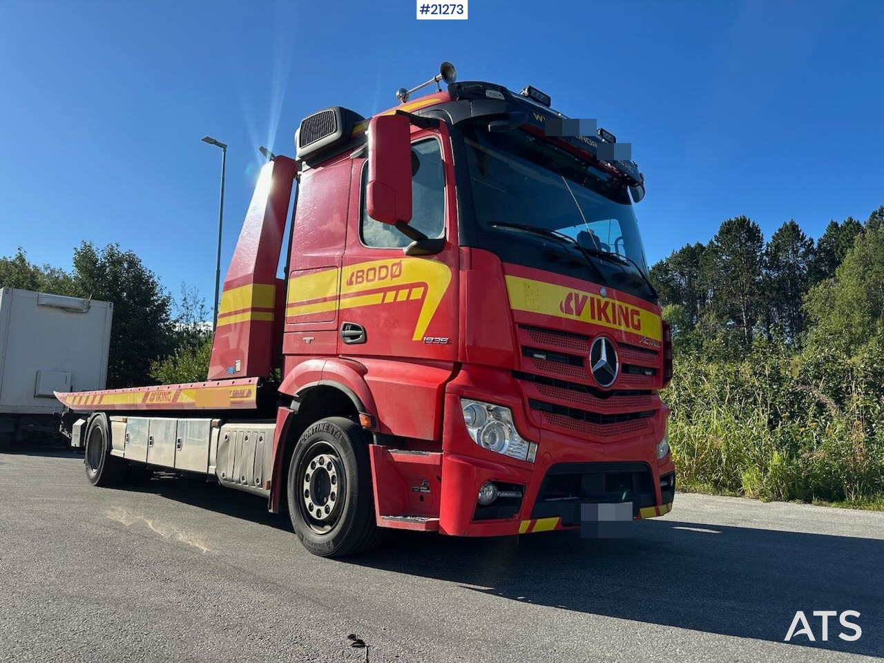 Mercedes ACTROS 1935 - Remorqueuse: photos 1 Mercedes ACTROS 1935 - Remorqueuse: photos 1