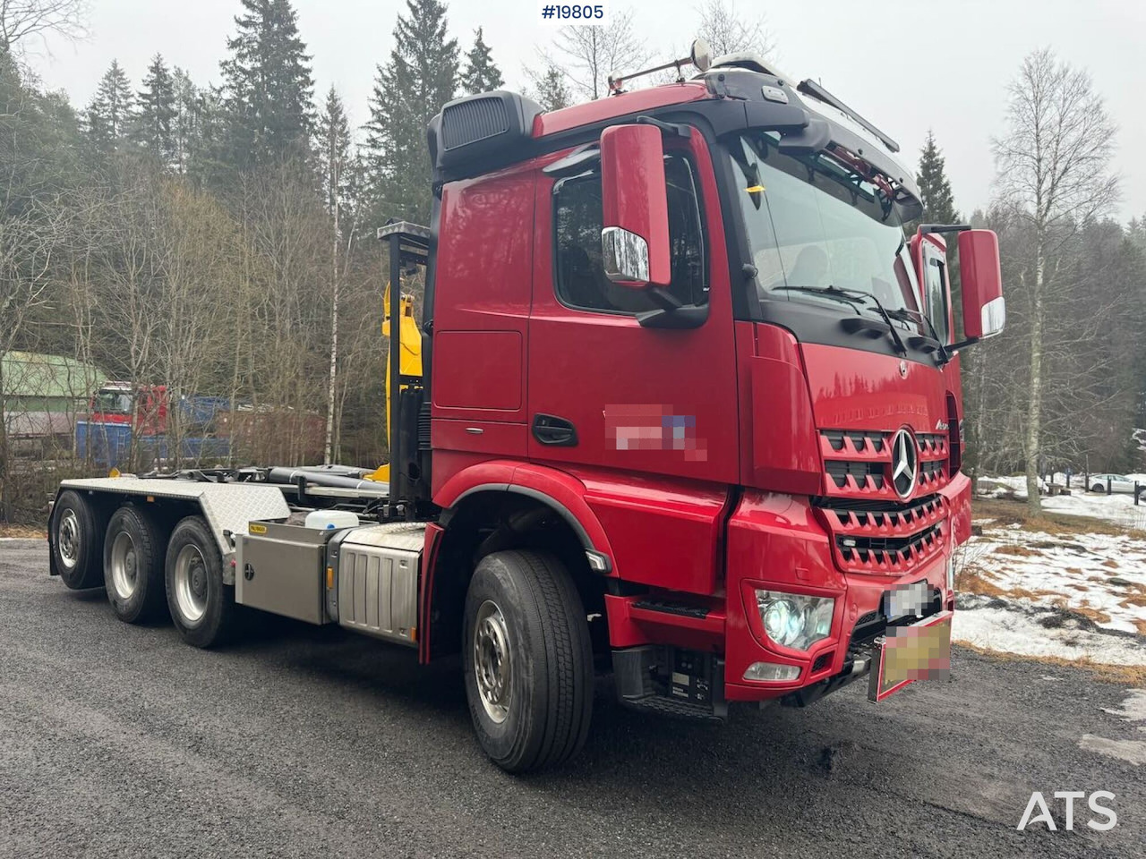 Mercedes Arocs - Camion ampliroll: photos 1 Mercedes Arocs - Camion ampliroll: photos 1