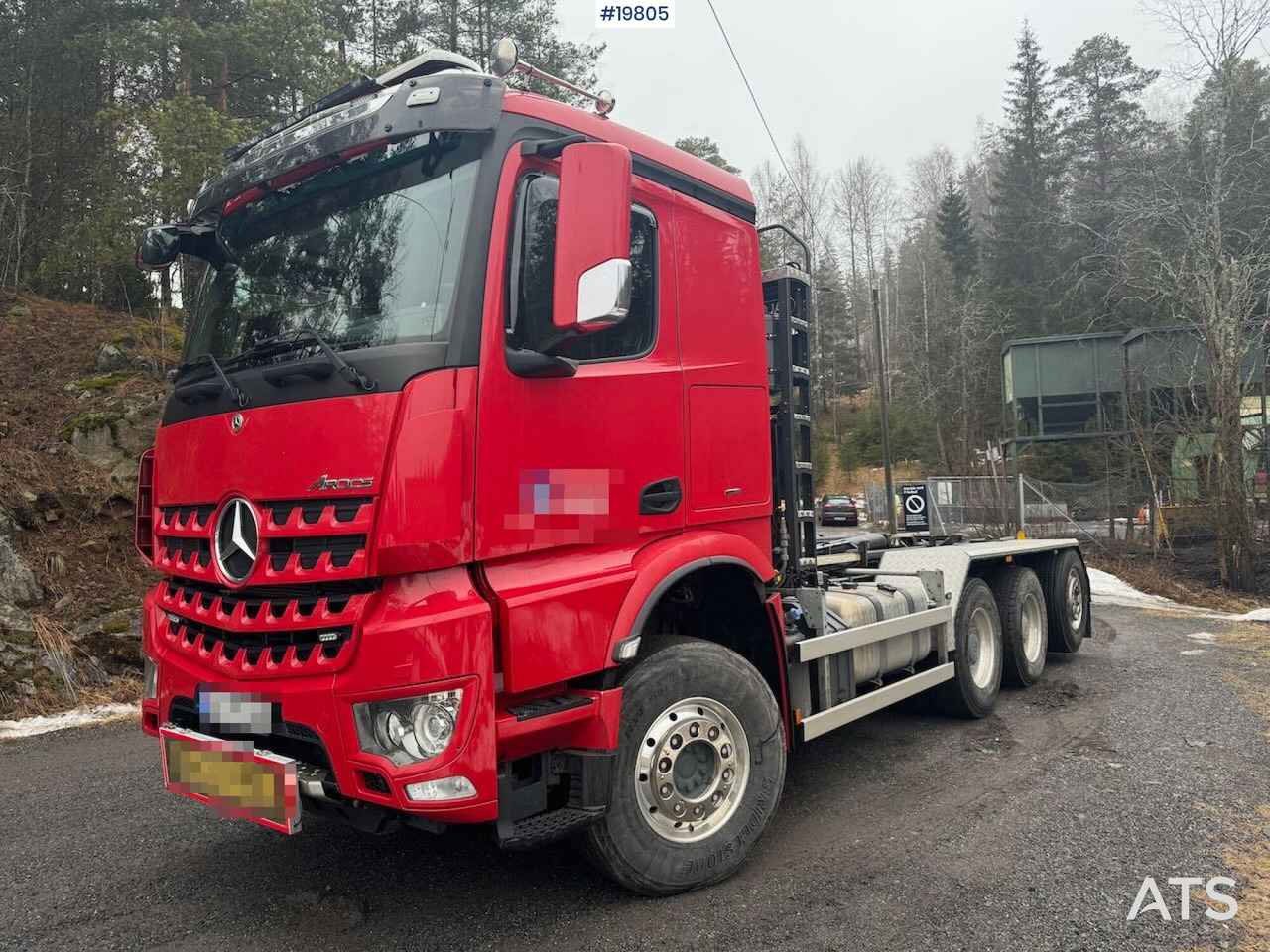 Mercedes Arocs - Camion ampliroll: photos 2 Mercedes Arocs - Camion ampliroll: photos 2