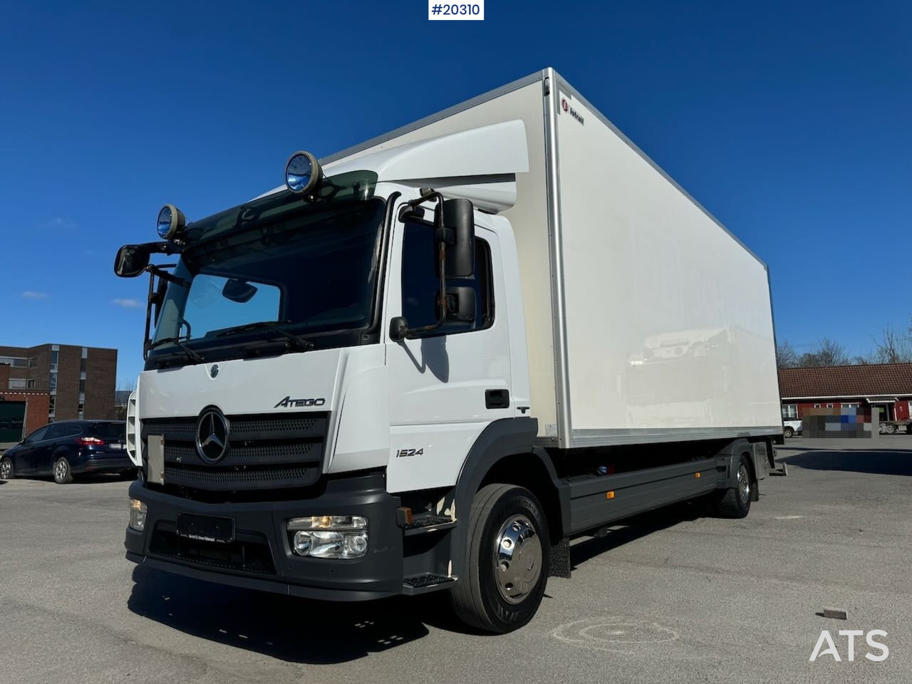 Mercedes Atego 1524 - Camion fourgon: photos 2 Mercedes Atego 1524 - Camion fourgon: photos 2