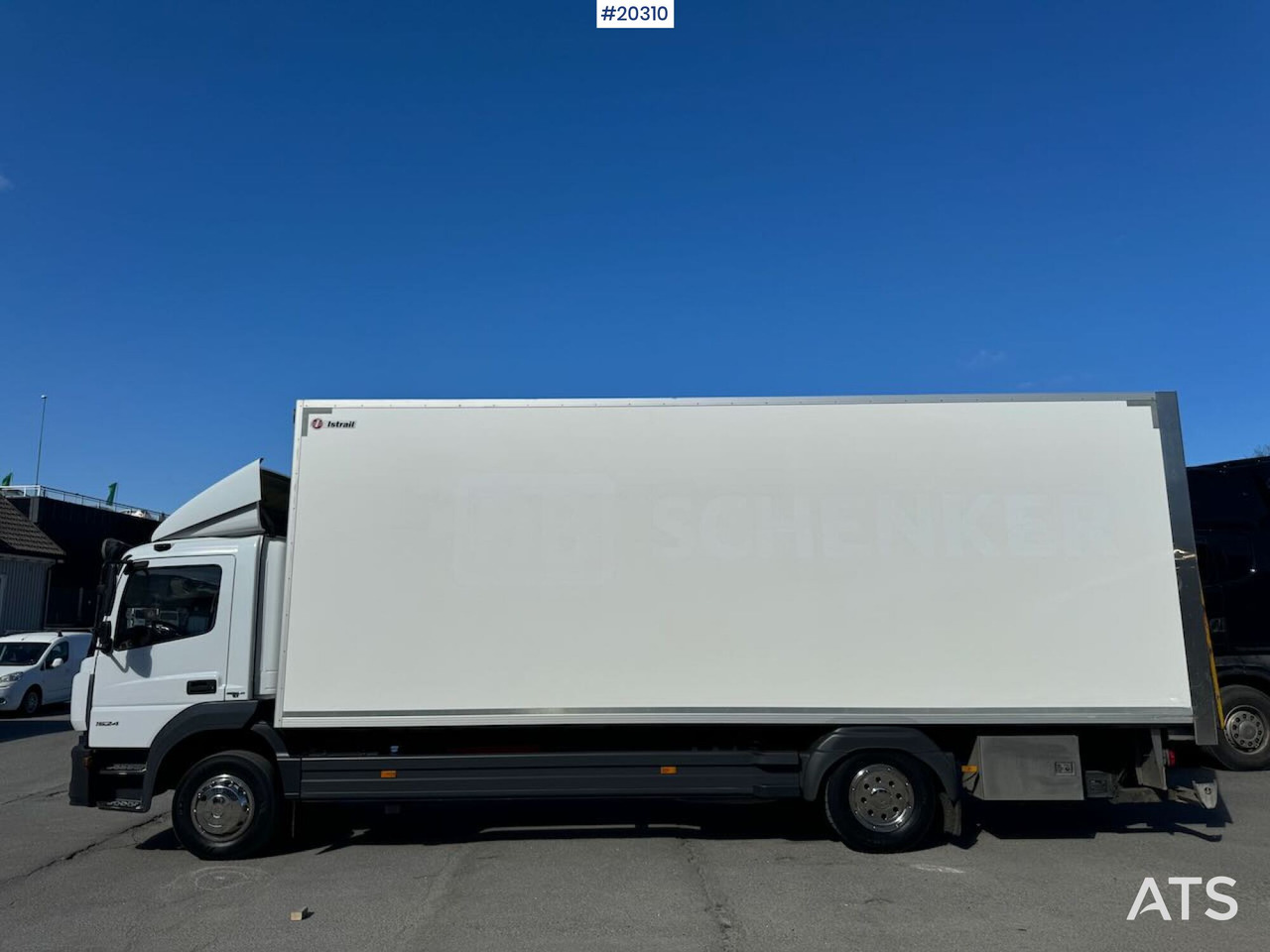 Mercedes Atego 1524 - Camion fourgon: photos 3 Mercedes Atego 1524 - Camion fourgon: photos 3