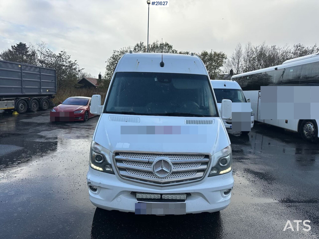 Mercedes Sprinter minibuss 4x2 m/ 16+1 seter, rullestolrampe og handikap plass. - Minibus, Transport de personnes: photos 3 Mercedes Sprinter minibuss 4x2 m/ 16+1 seter, rullestolrampe og handikap plass. - Minibus, Transport de personnes: photos 3