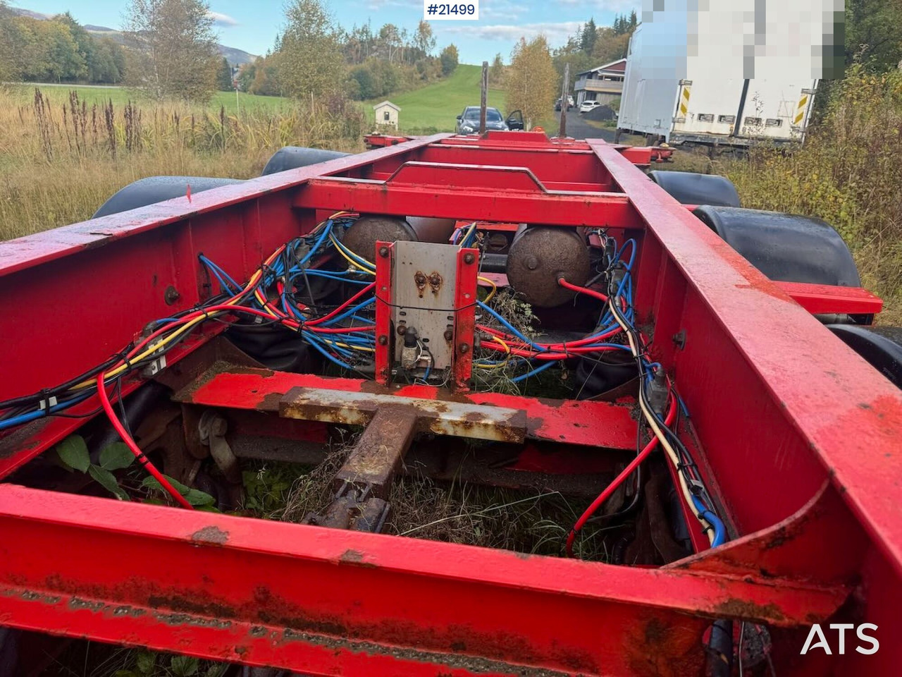 Remorque porte-conteneur/ Caisse mobile Narko Containerhenger: photos 8