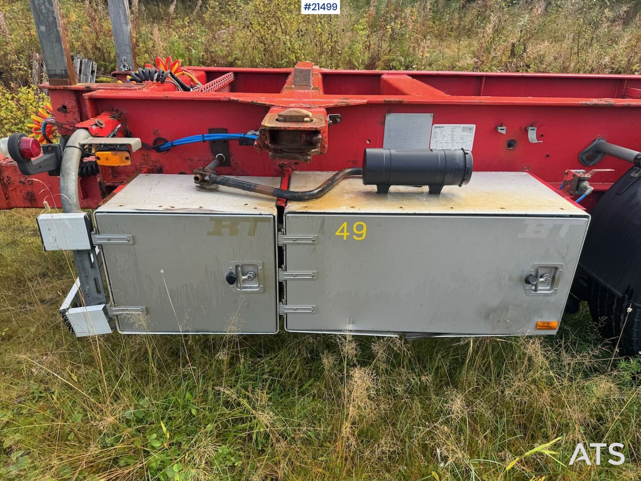 Remorque porte-conteneur/ Caisse mobile Narko Containerhenger: photos 19