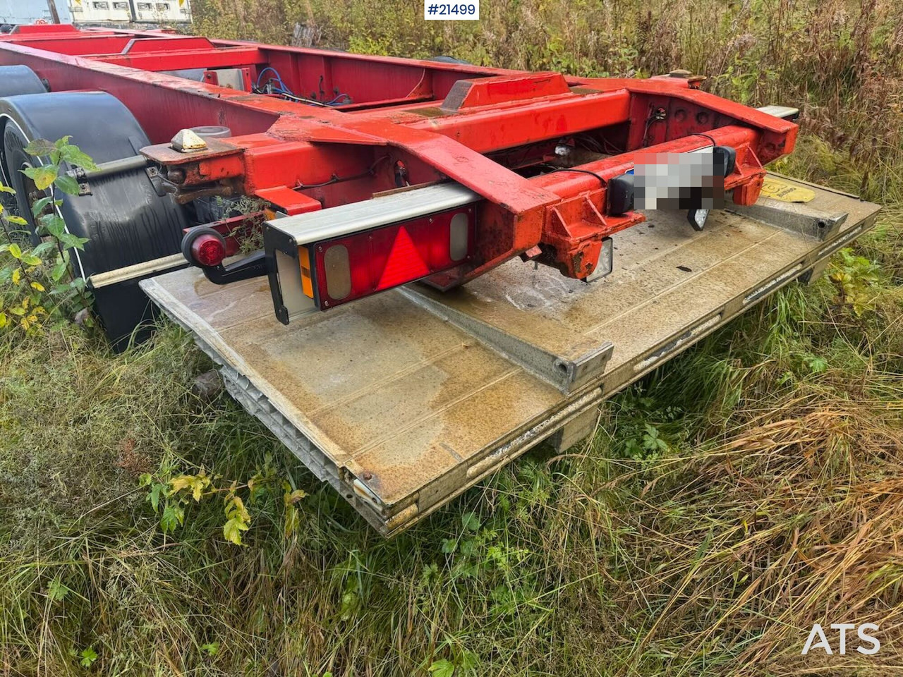 Remorque porte-conteneur/ Caisse mobile Narko Containerhenger: photos 21