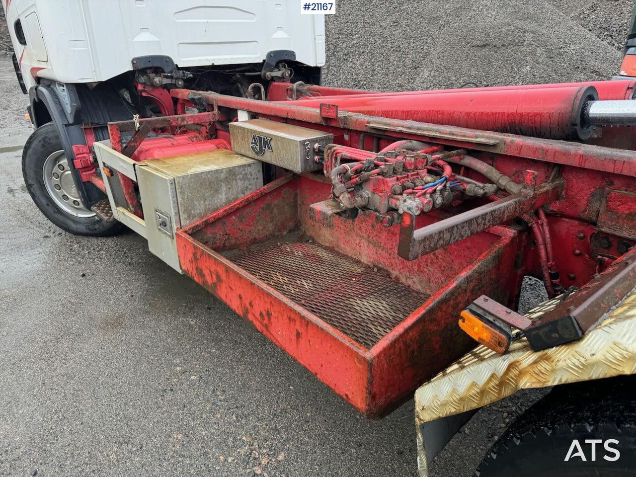 Camion ampliroll Scania 2003 Scania R164 6x4 Krokbil. Eu-godkjent til 06.2026: photos 18