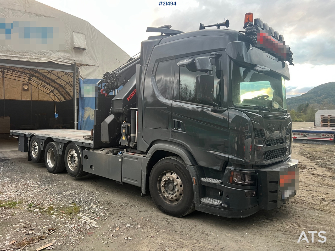 Scania G560 - Camion grue: photos 5 Scania G560 - Camion grue: photos 5