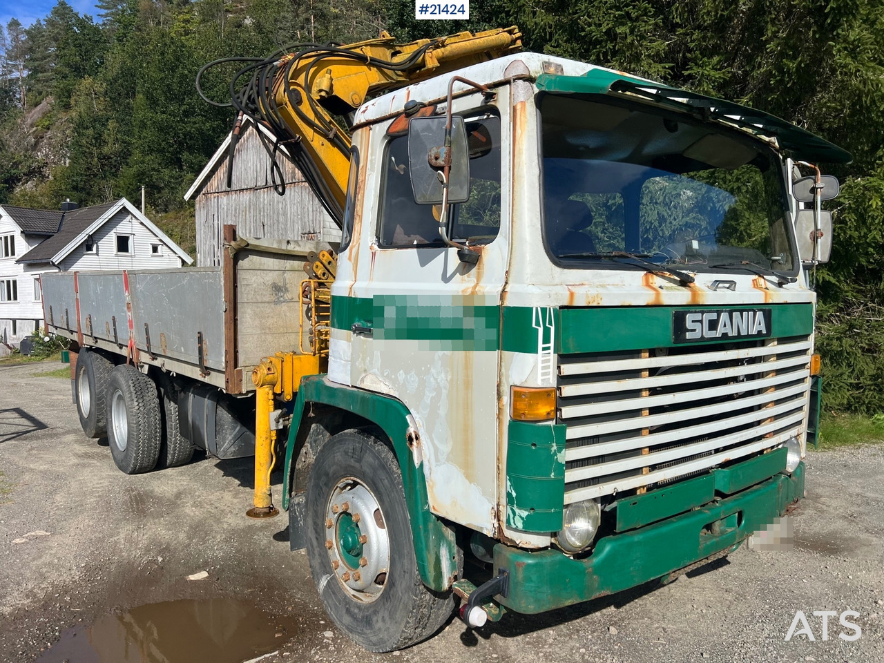 Scania LB 81 - Camion grue: photos 2 Scania LB 81 - Camion grue: photos 2