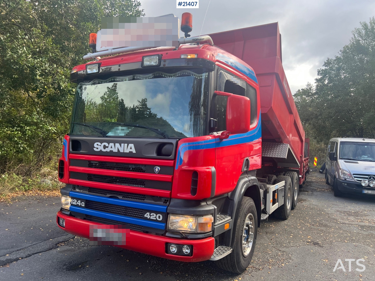 Scania P124G - Camion benne: photos 2 Scania P124G - Camion benne: photos 2