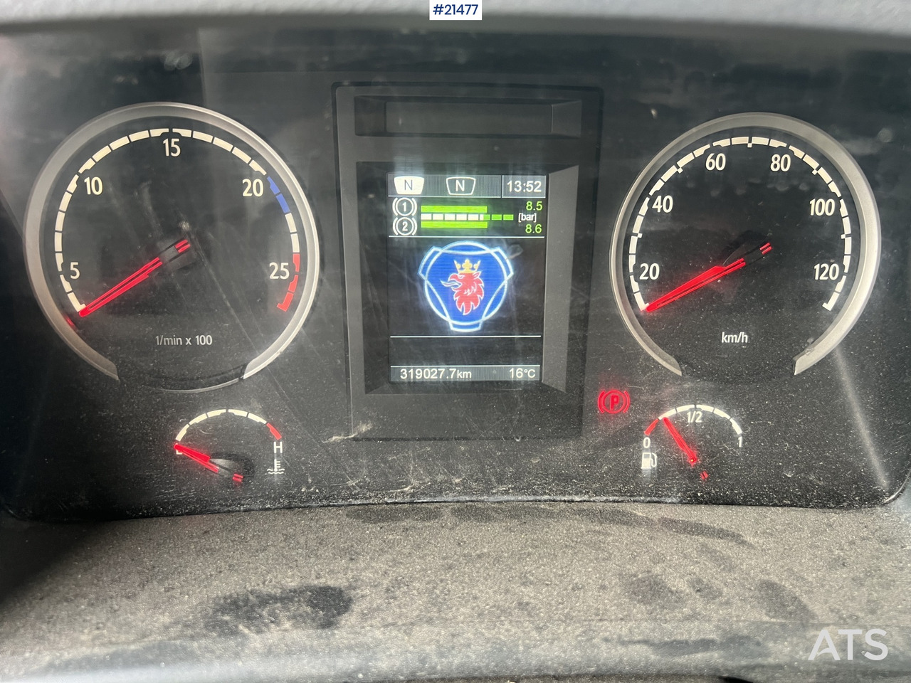 Camion porte-conteneur/ Caisse mobile Scania P360: photos 36