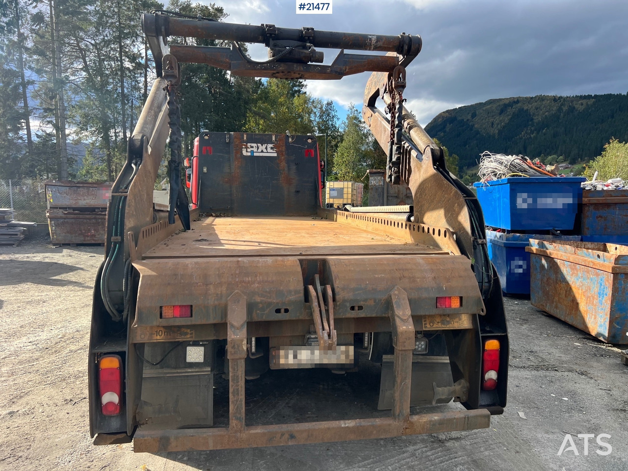 Camion porte-conteneur/ Caisse mobile Scania P360: photos 16