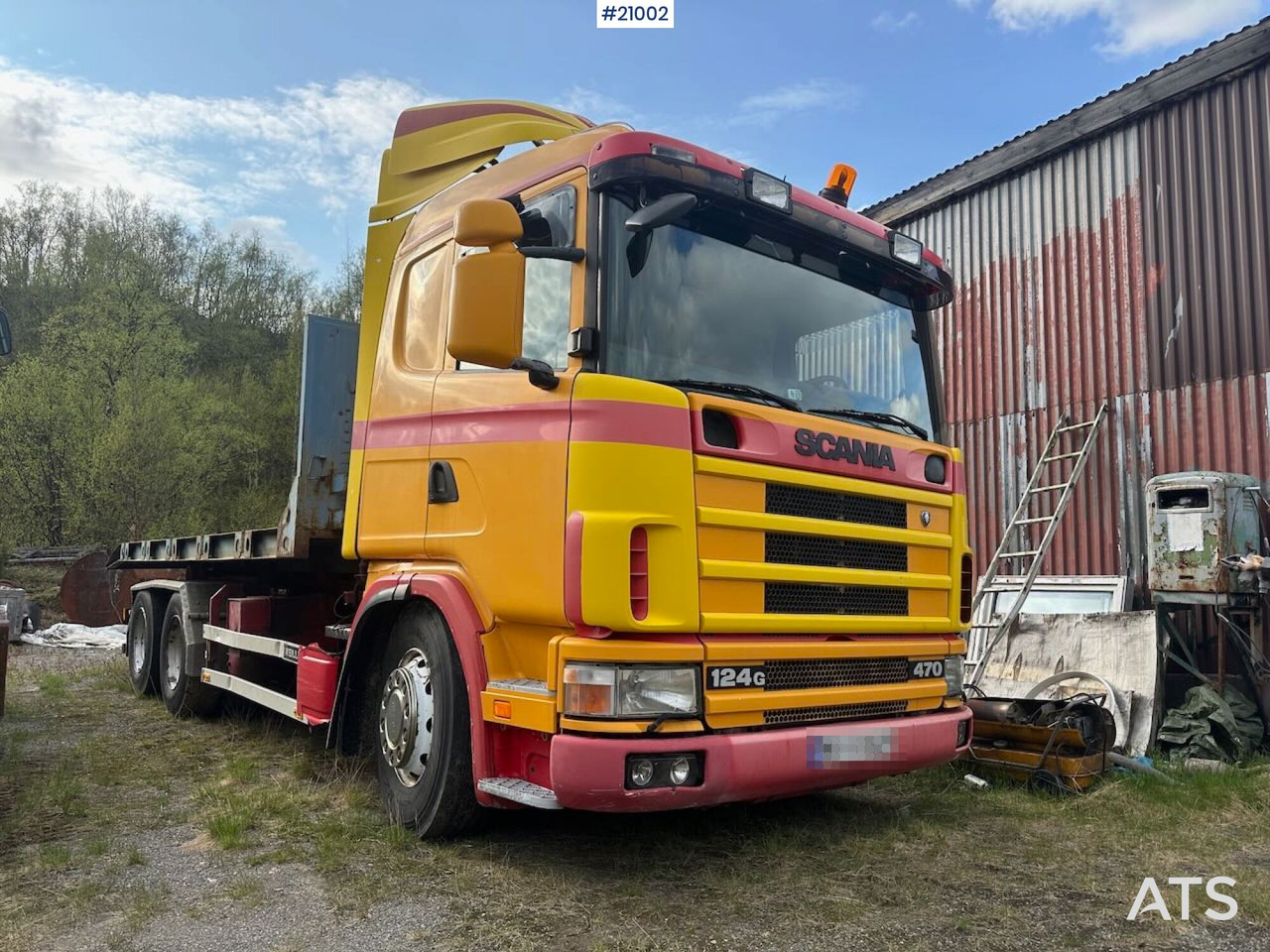 Scania R124 - Camion ampliroll: photos 1 Scania R124 - Camion ampliroll: photos 1
