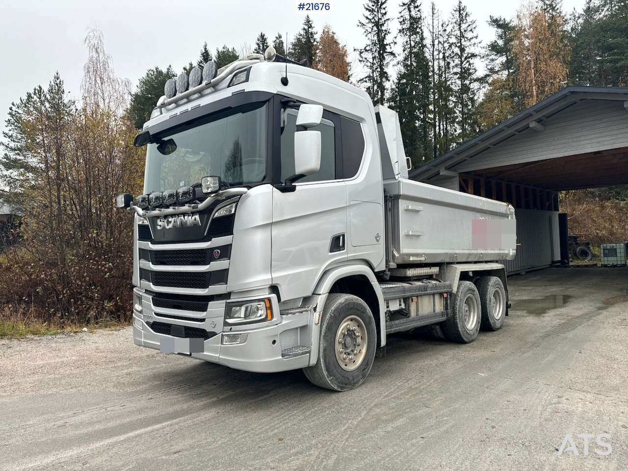 Scania R580 6x4 Brøyterigget Tippbil - Camion benne: photos 1 Scania R580 6x4 Brøyterigget Tippbil - Camion benne: photos 1