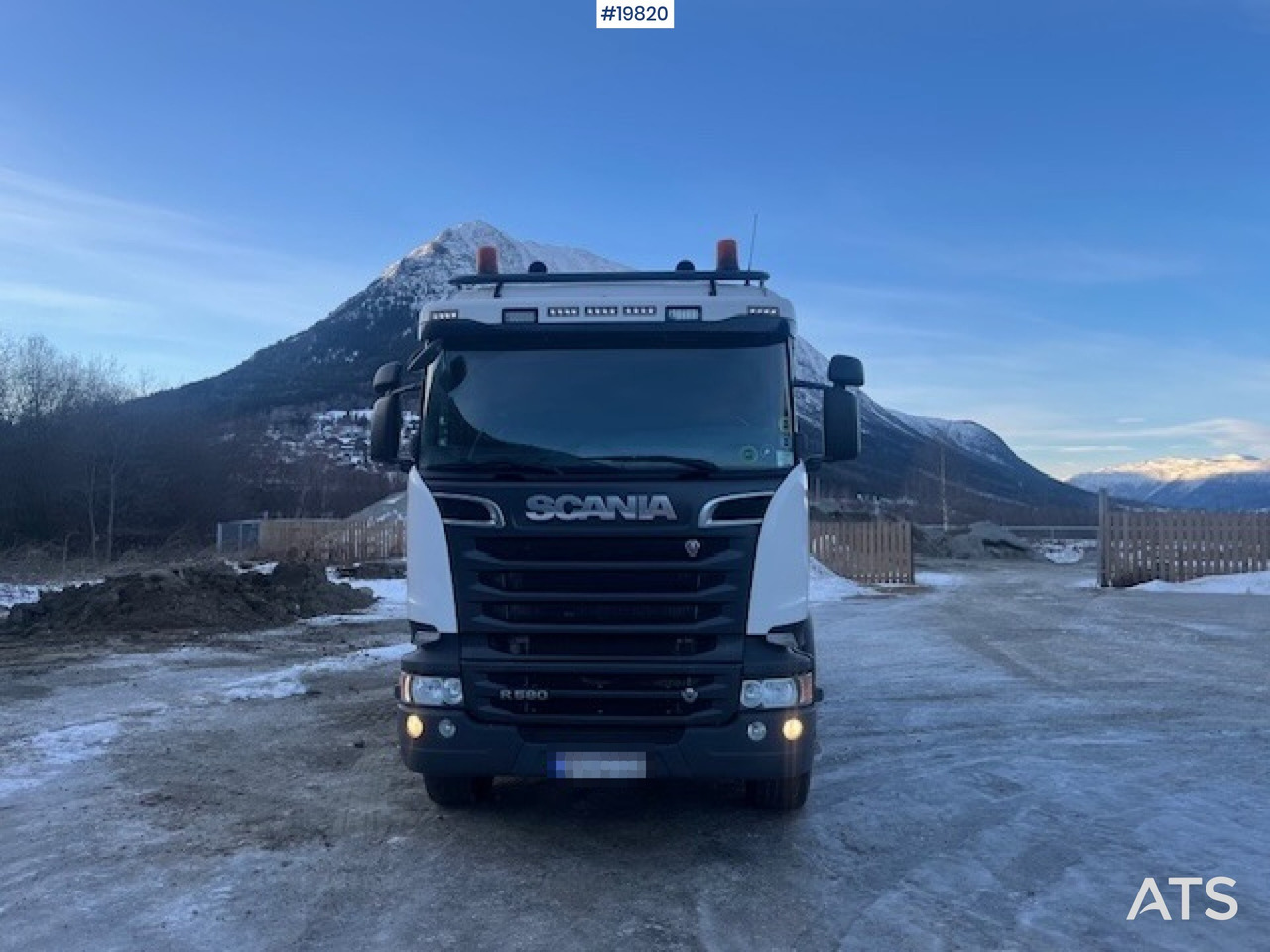 Camion benne Scania R580: photos 11