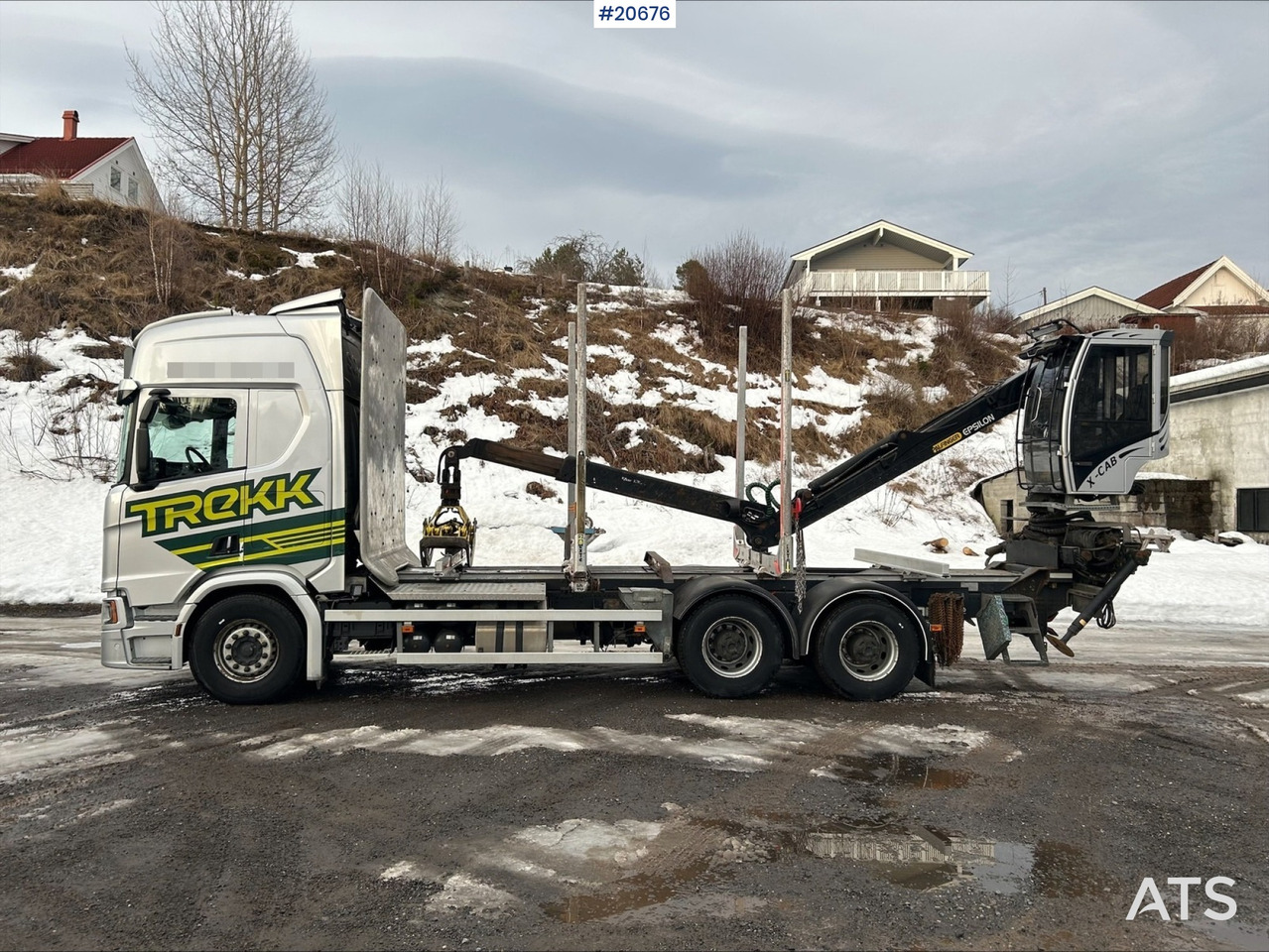 Scania R650 - Camion grumier: photos 1 Scania R650 - Camion grumier: photos 1