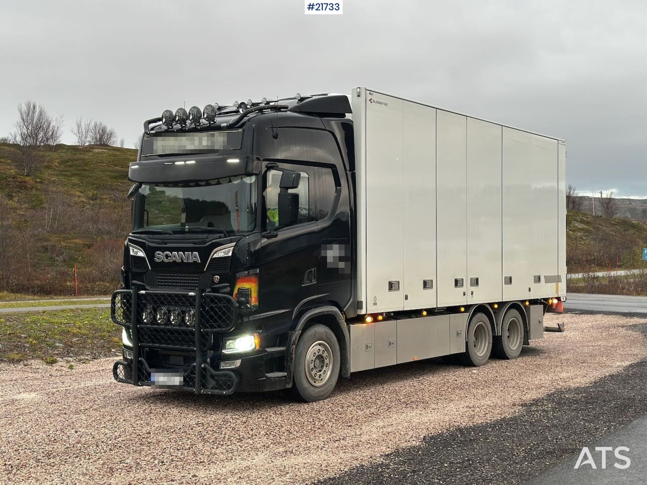 Scania S580 6x4 skapbil m/ kjøl, frys og varme og 2 sett dekk. SE VIDEO - Camion fourgon: photos 1 Scania S580 6x4 skapbil m/ kjøl, frys og varme og 2 sett dekk. SE VIDEO - Camion fourgon: photos 1