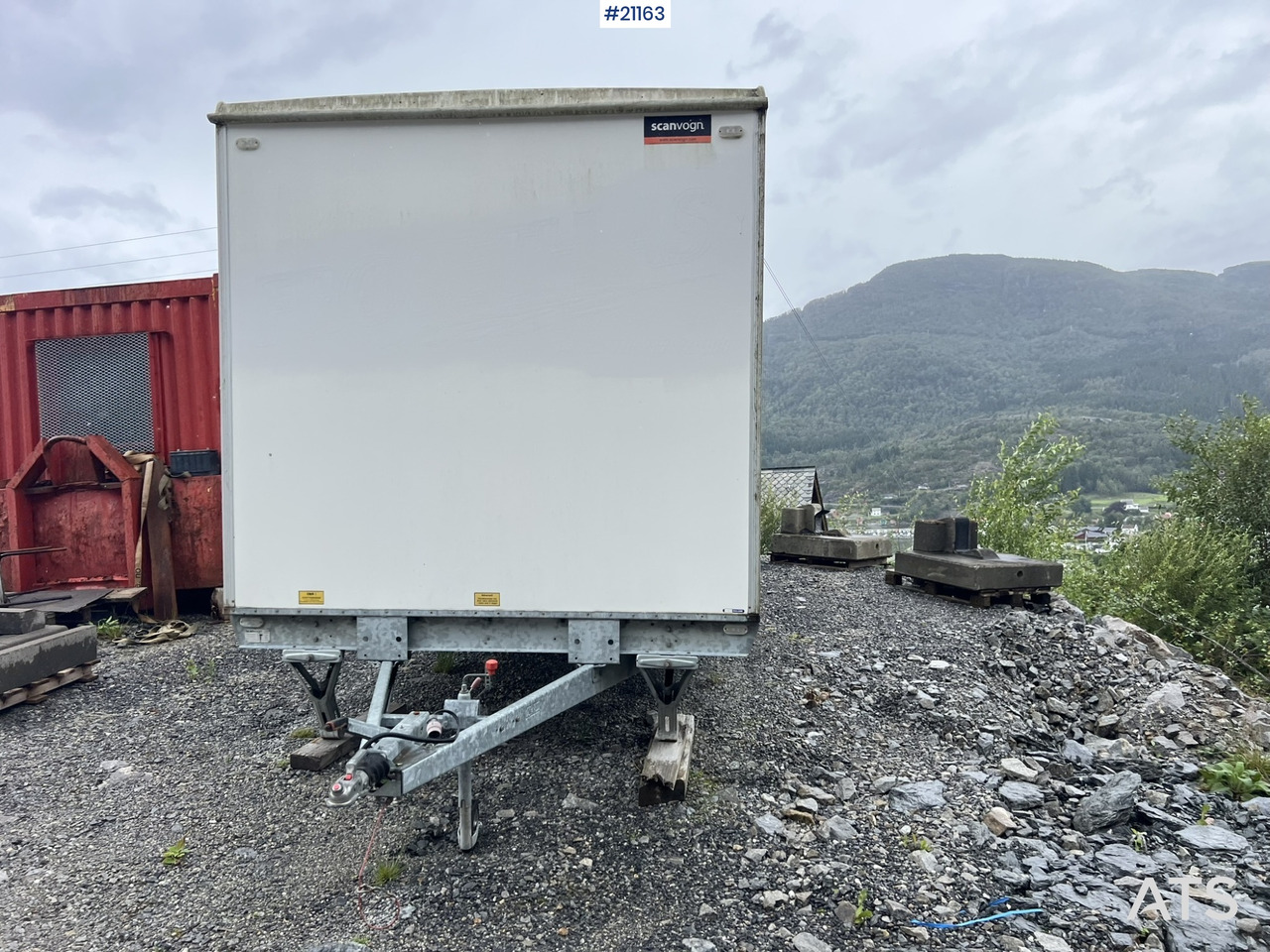 Scanvogn Boligbrakke - Conteneur comme habitat, Remorque: photos 3 Scanvogn Boligbrakke - Conteneur comme habitat, Remorque: photos 3