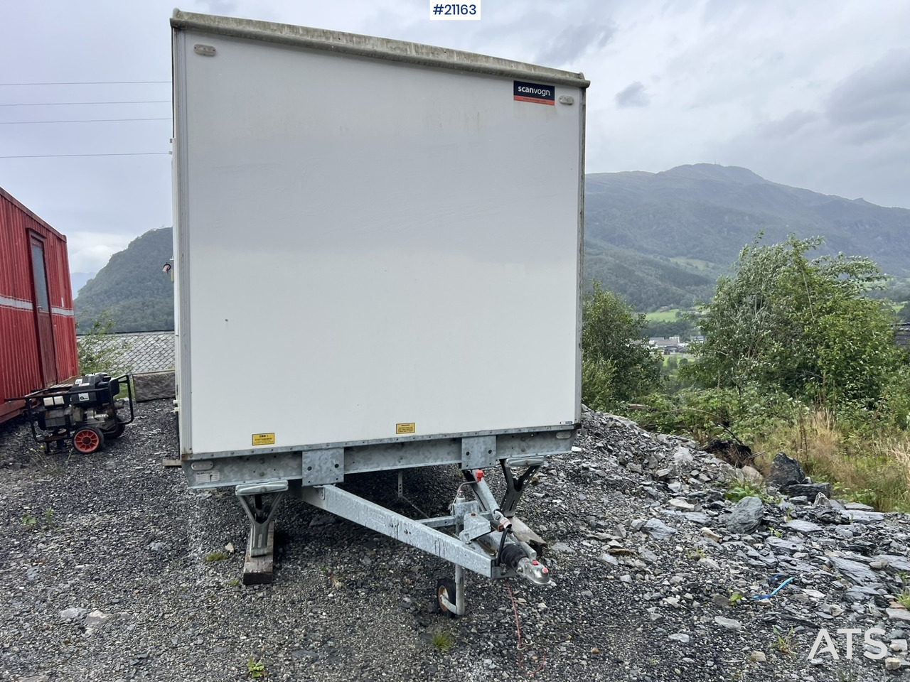 Scanvogn Boligbrakke - Conteneur comme habitat, Remorque: photos 5 Scanvogn Boligbrakke - Conteneur comme habitat, Remorque: photos 5