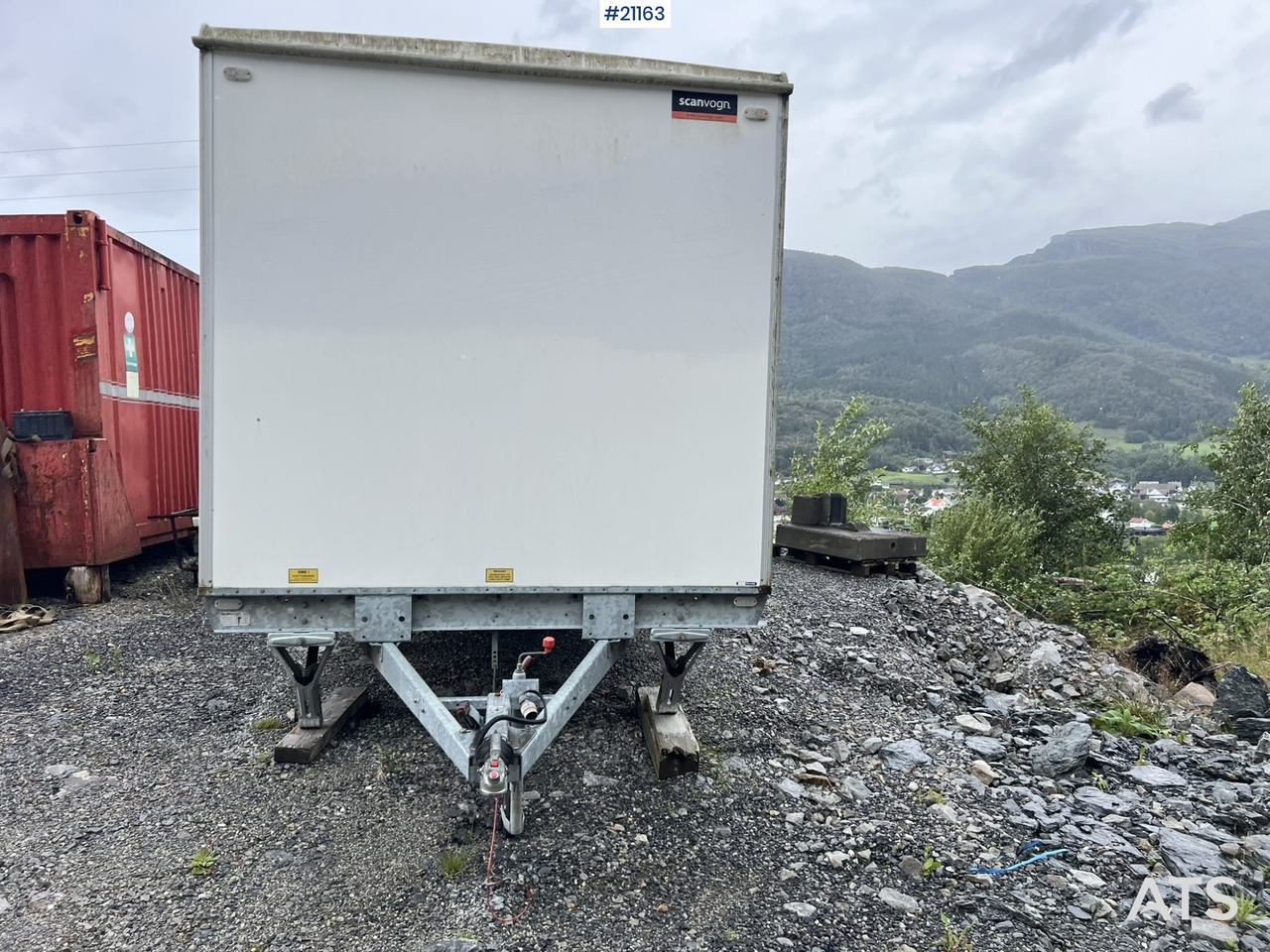 Scanvogn Boligbrakke - Conteneur comme habitat, Remorque: photos 4 Scanvogn Boligbrakke - Conteneur comme habitat, Remorque: photos 4