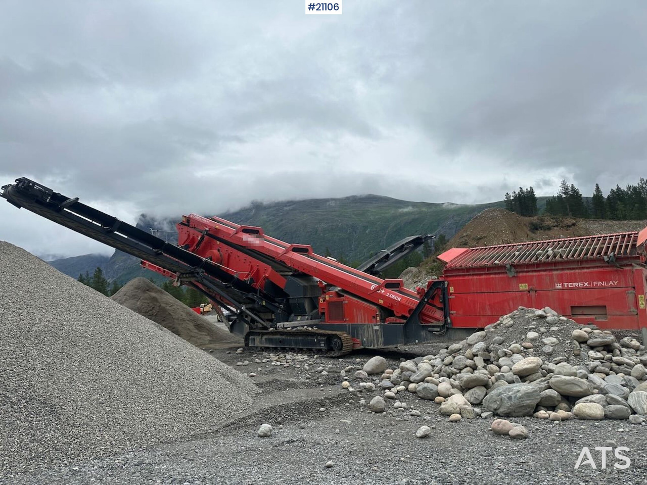 Terex Finlay 693+ sikteverk. - Crible: photos 4 Terex Finlay 693+ sikteverk. - Crible: photos 4