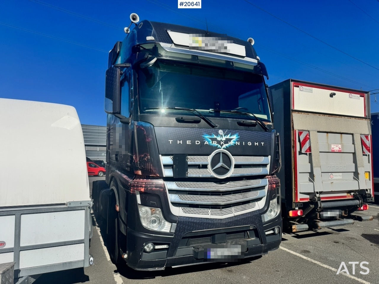 Mercedes 2551 - Tracteur routier: photos 1 Mercedes 2551 - Tracteur routier: photos 1