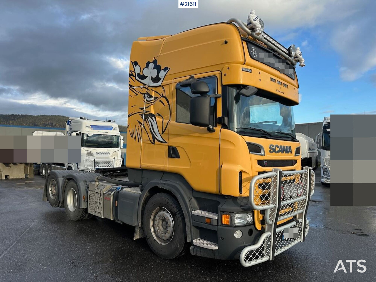 Tracteur routier Scania R560 6x2 trekkvogn. SE VIDEO.: photos 6