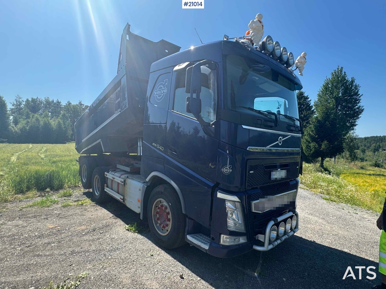 Volvo FH 540 6x4 tippbil. Nylig lakkert - Camion benne: photos 5 Volvo FH 540 6x4 tippbil. Nylig lakkert - Camion benne: photos 5