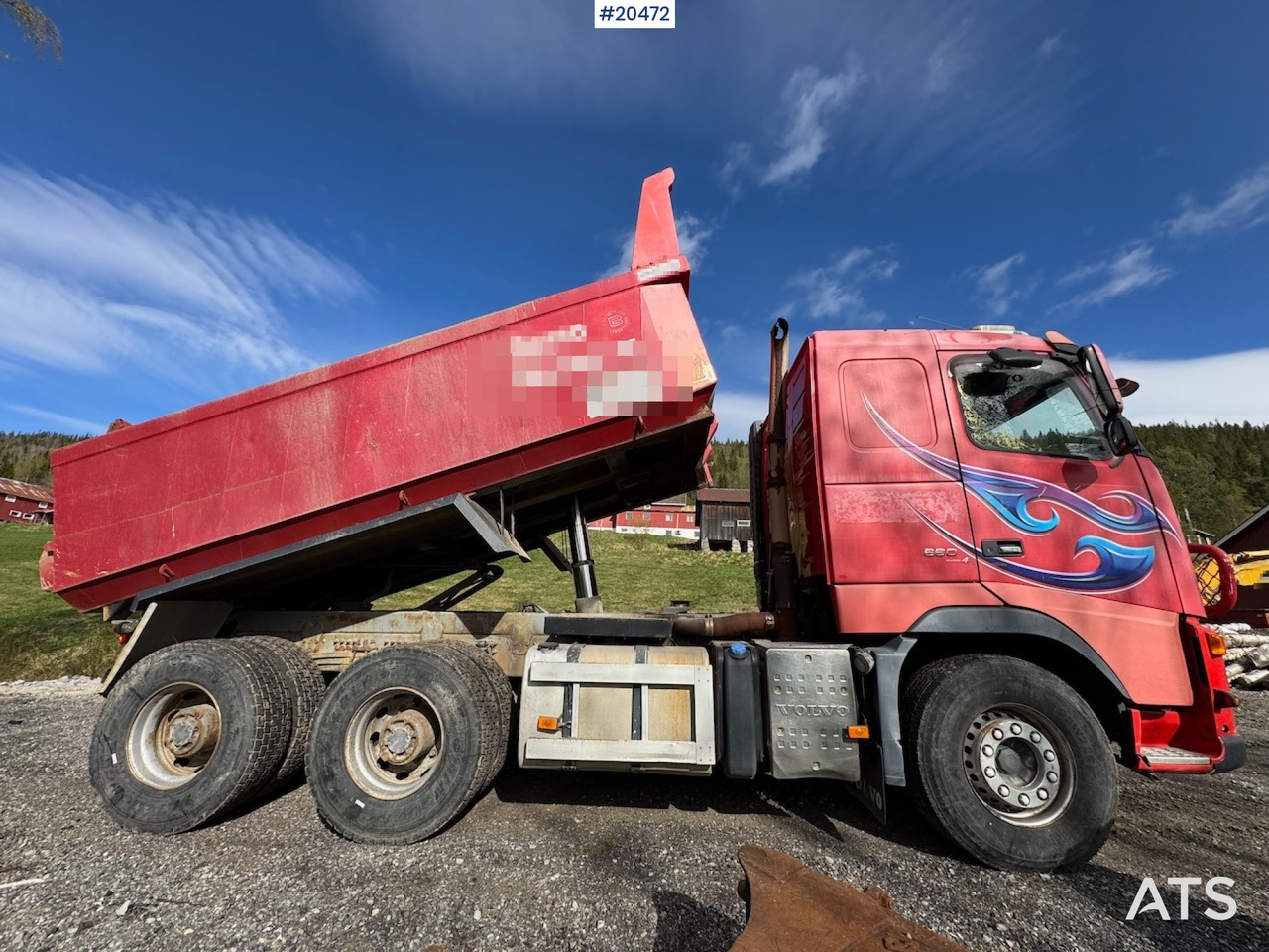 Camion benne Volvo FH16 6x4: photos 9