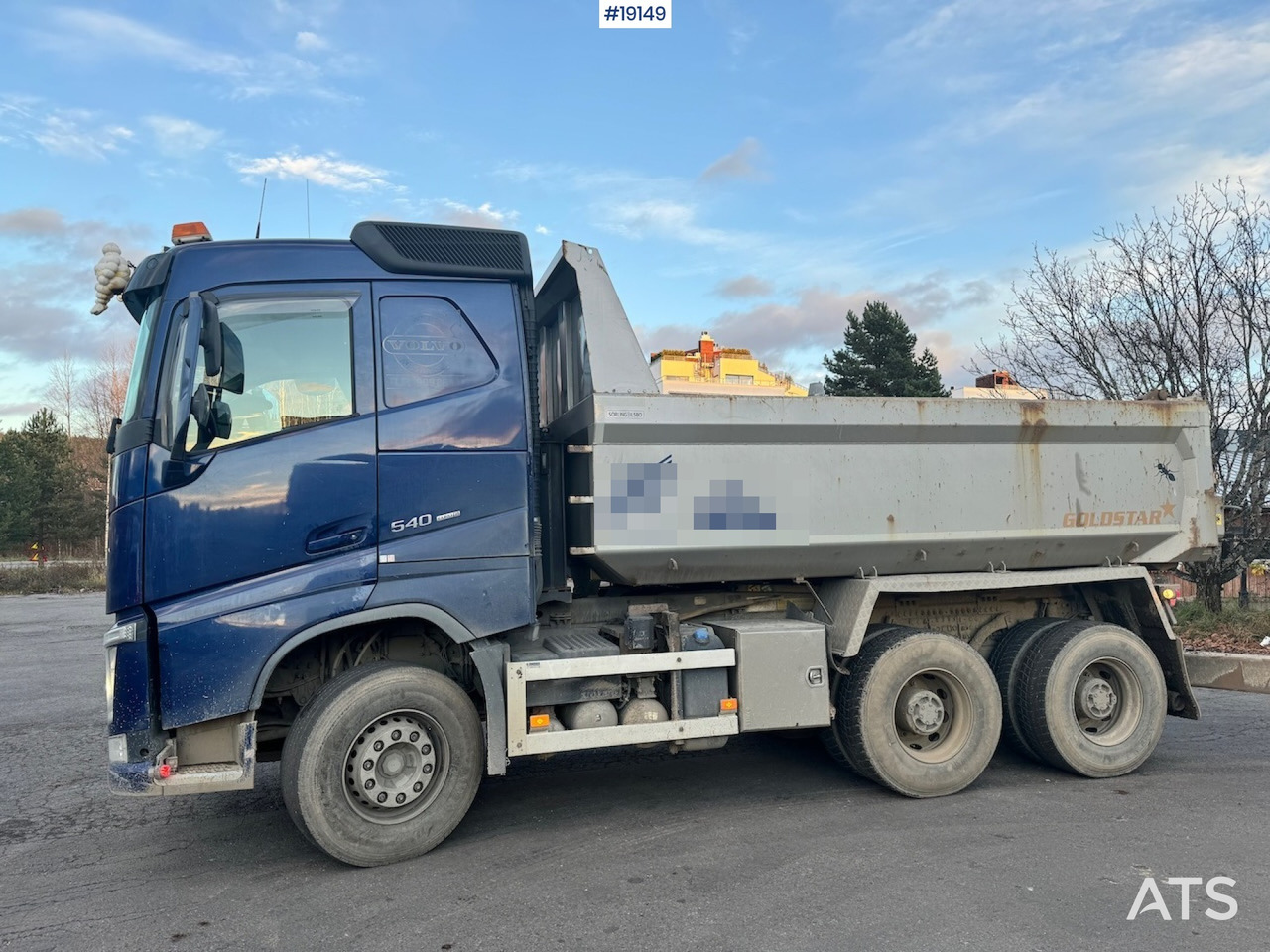 Volvo FH540 - Camion benne: photos 3 Volvo FH540 - Camion benne: photos 3