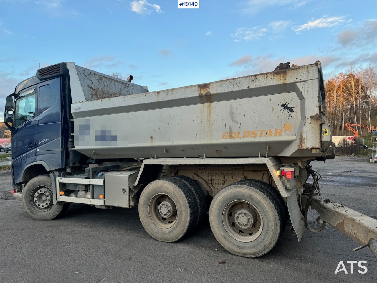 Volvo FH540 - Camion benne: photos 4 Volvo FH540 - Camion benne: photos 4