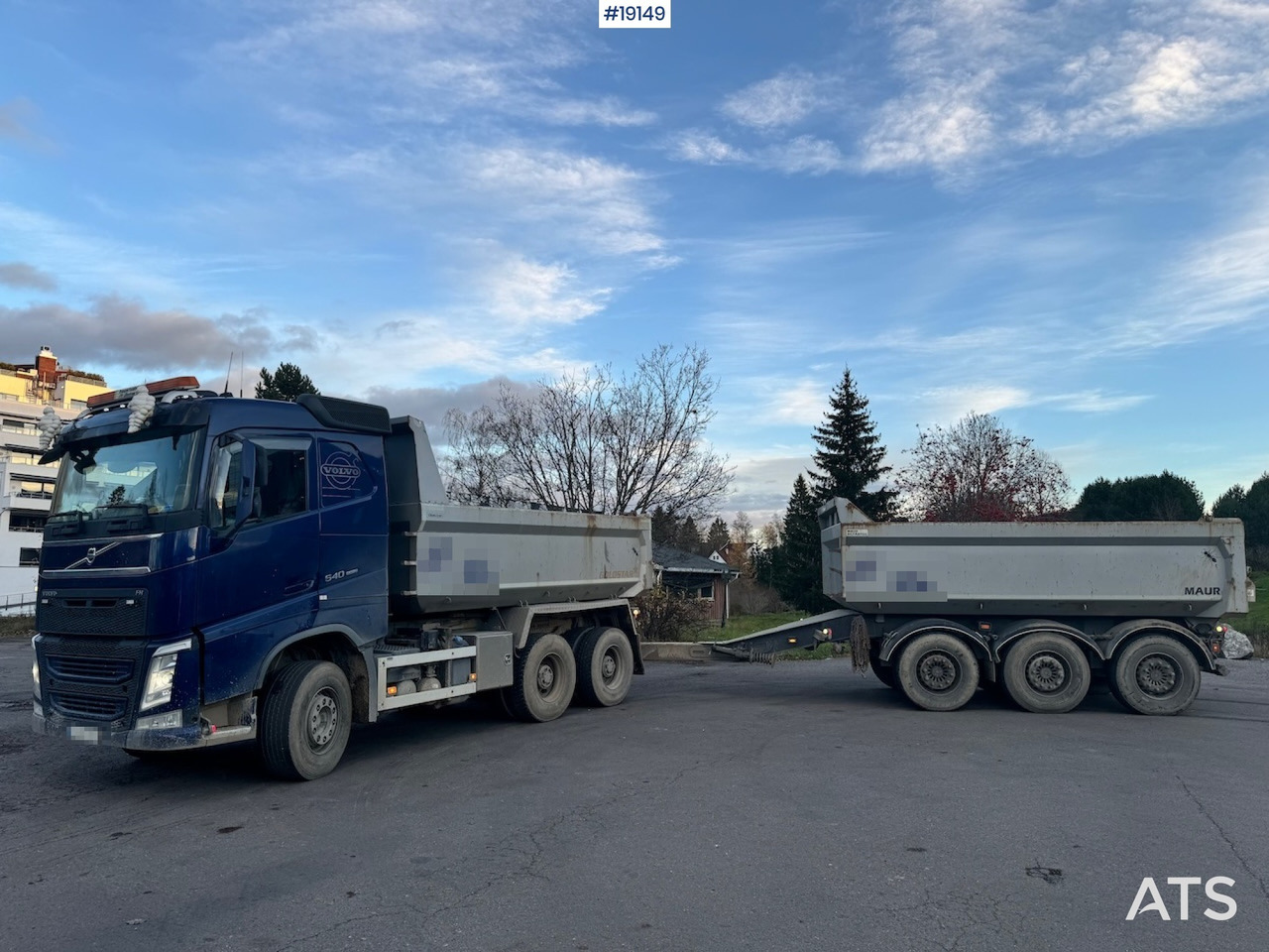 Volvo FH540 - Camion benne: photos 1 Volvo FH540 - Camion benne: photos 1