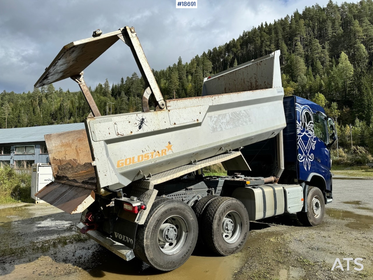 Volvo FH650 - Camion benne: photos 3 Volvo FH650 - Camion benne: photos 3