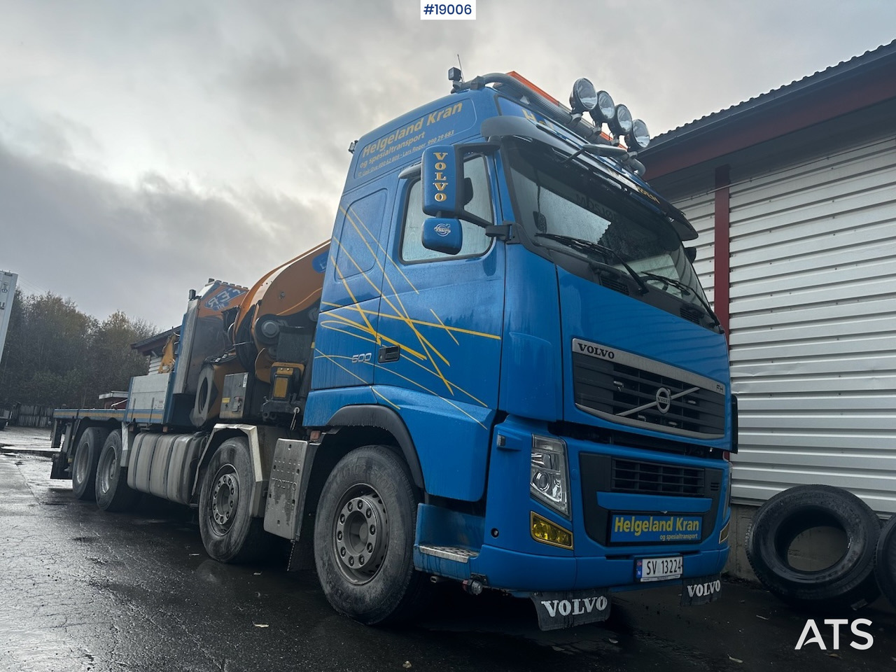 Volvo FM 500 - Camion grue, Camion plateau: photos 1 Volvo FM 500 - Camion grue, Camion plateau: photos 1